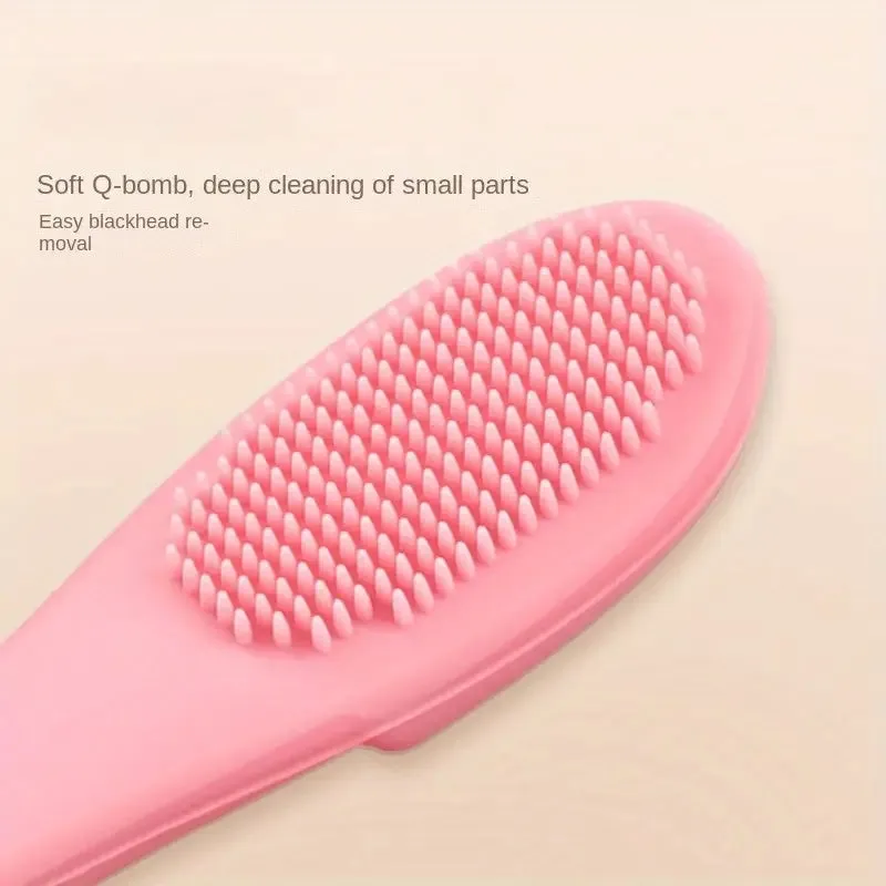 Silicone Face Scrubbing Facial Cleaning Brush