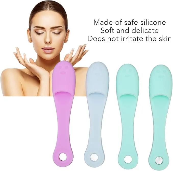 Silicone Face Scrubbing Facial Cleaning Brush