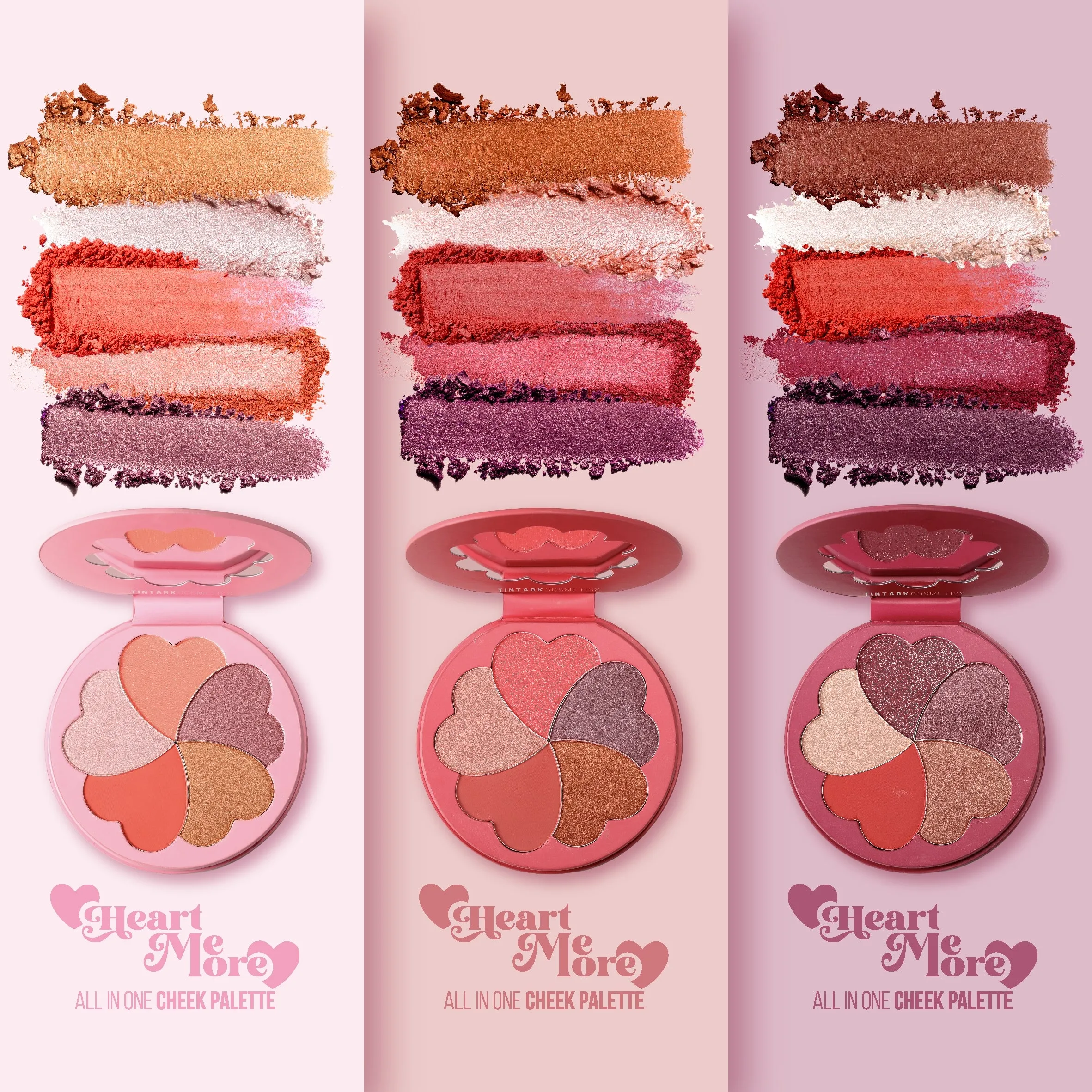 TINTARK Heart me more Blush Palette - Light