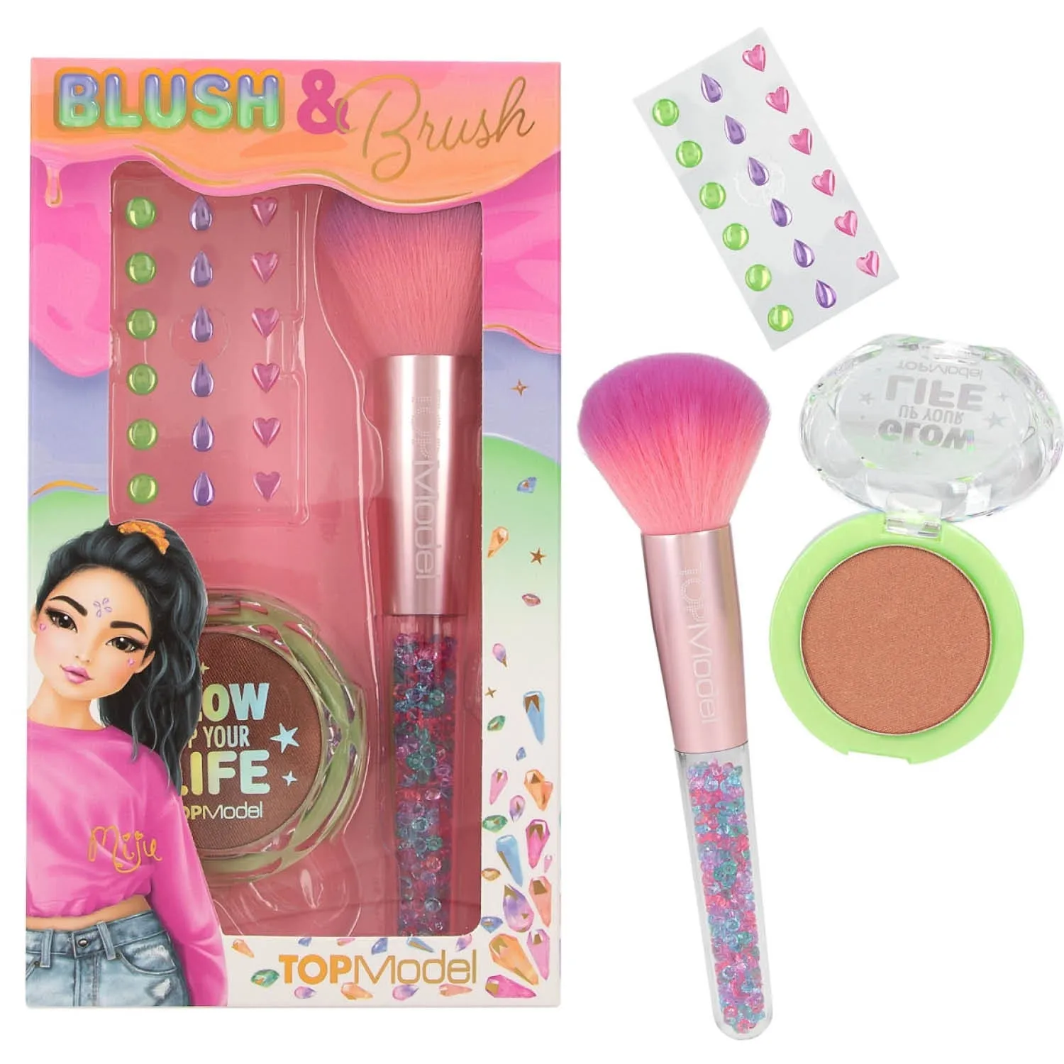 TOPModel  Beauty and Me Blush & Brush Set