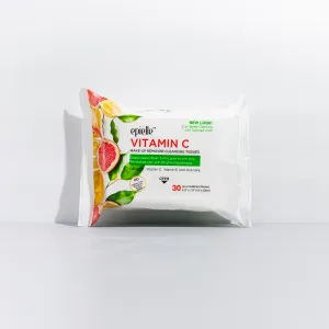 Vitamin C Makeup Removing Cleansing Wipes | 30ct