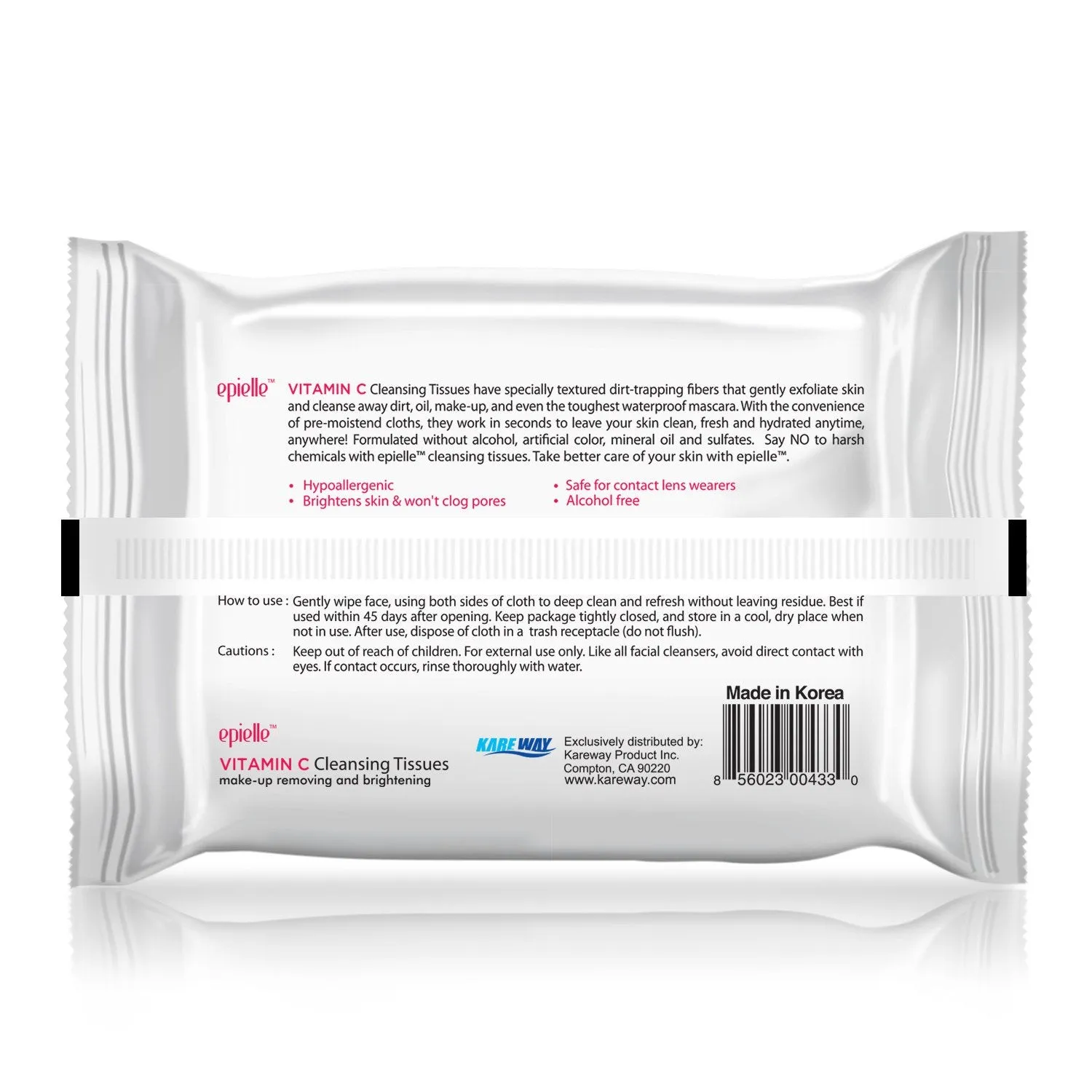 Vitamin C Makeup Removing Cleansing Wipes | 30ct