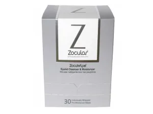 ZocuWipe Eyelid Cleanser & Moisturizer (30 ct)